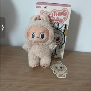 🐑 Authentic 
 Labubu Exciting Macaron Monster Soymilk